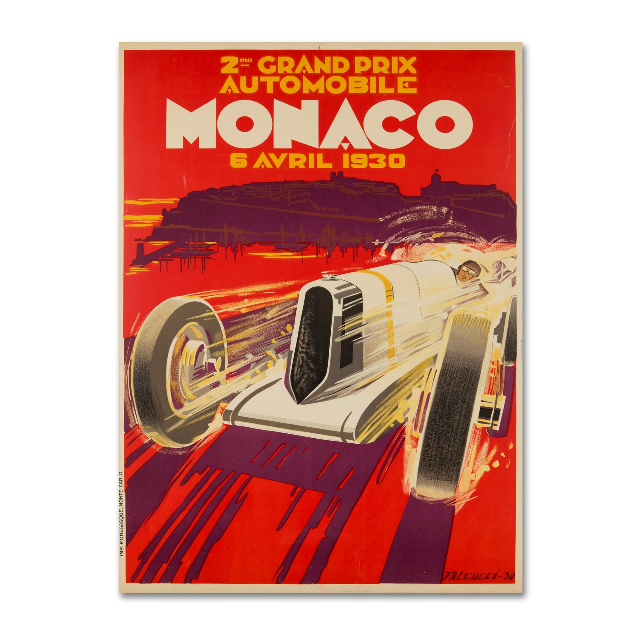 Trademark Fine Art 'Racing 27' Canvas Art by Lantern Press