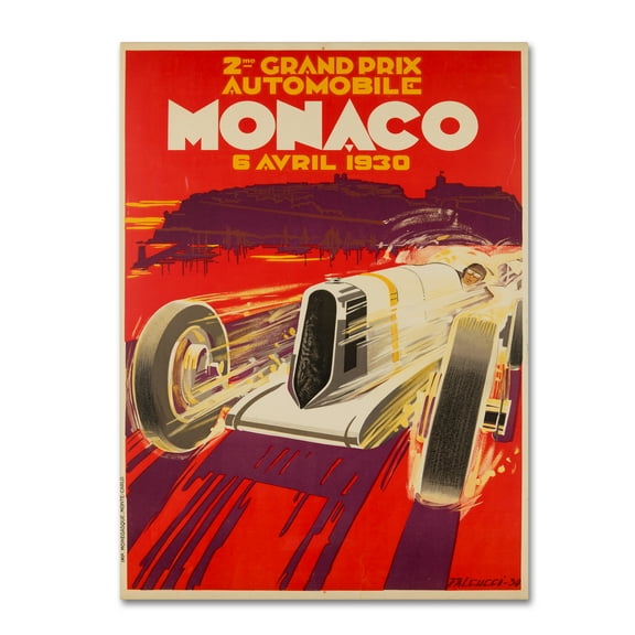 Trademark Fine Art 'Racing 27' Canvas Art by Lantern Press