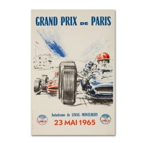 Trademark Fine Art 'Racing 8' Canvas Art by Lantern Press