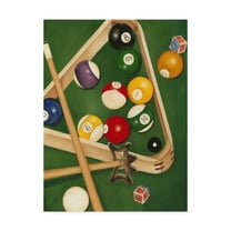 Trademark Fine Art 'Rackem Up II' Canvas Art by Jennifer Goldberger