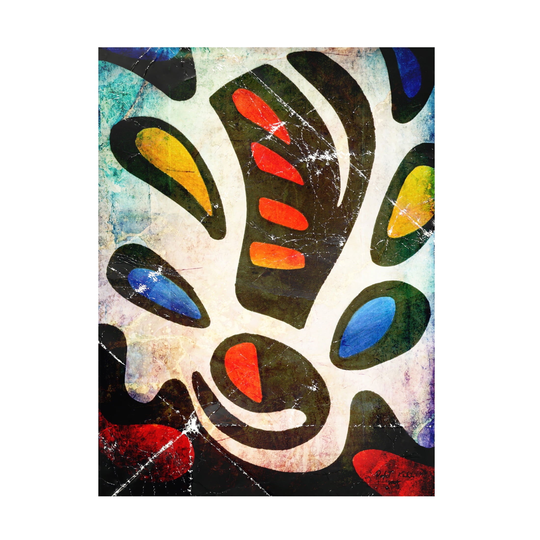 Trademark Fine Art Rafal Kulik  The abstraction Canvas Wall Art
