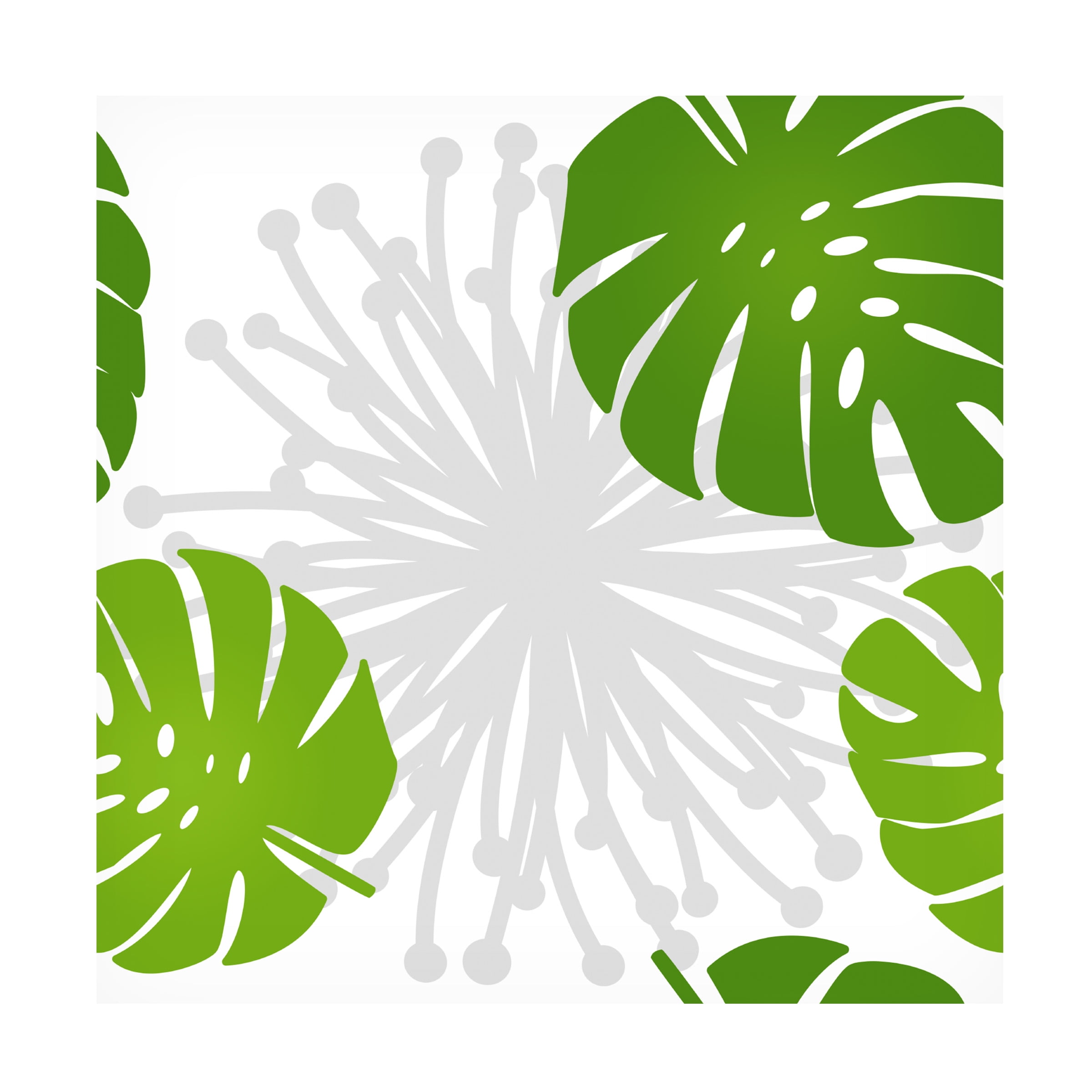 Trademark Fine Art 'Rain Forest Pattern III Leaves' Canvas Art by Tina Lavoie