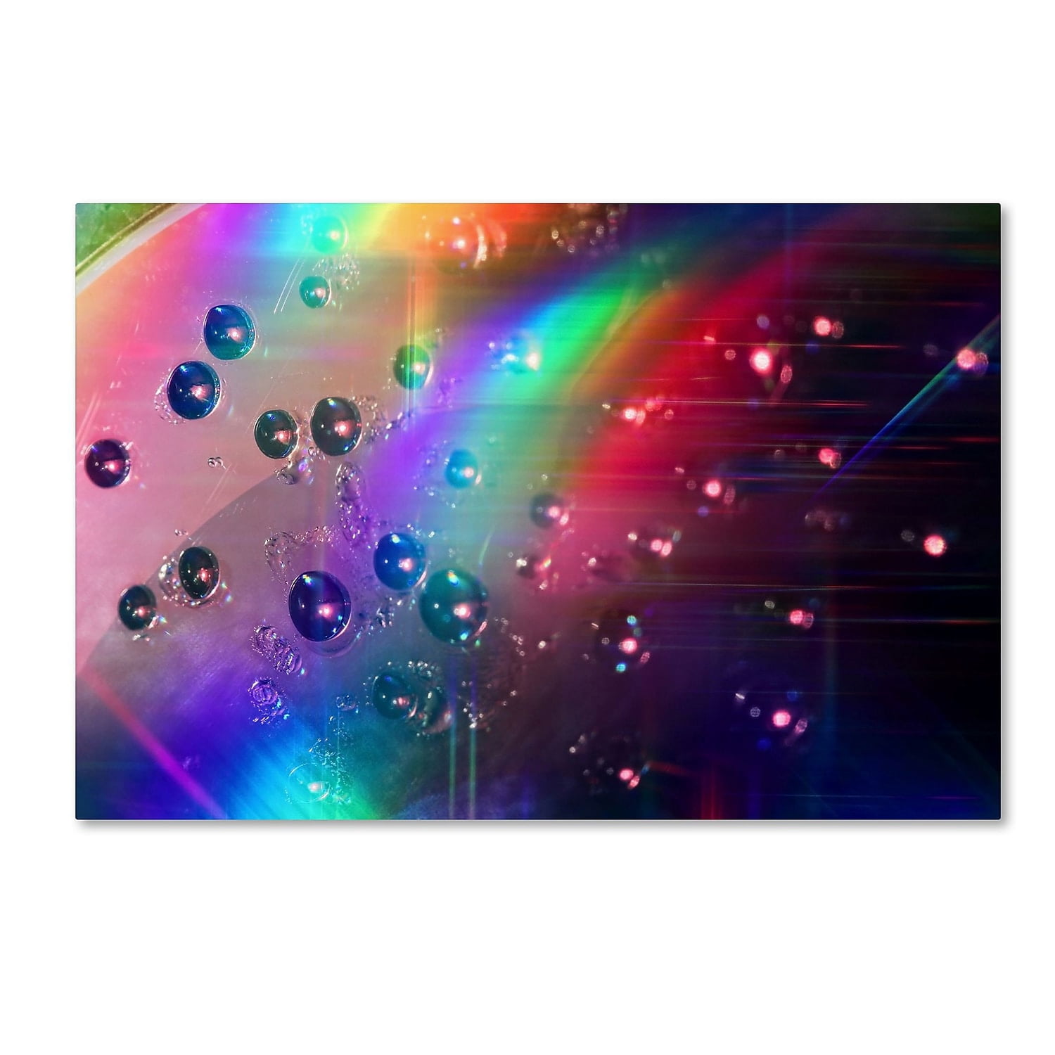 Trademark Fine Art 'Rainbow Logistics II' Canvas Art by Beata Czyzowska Young