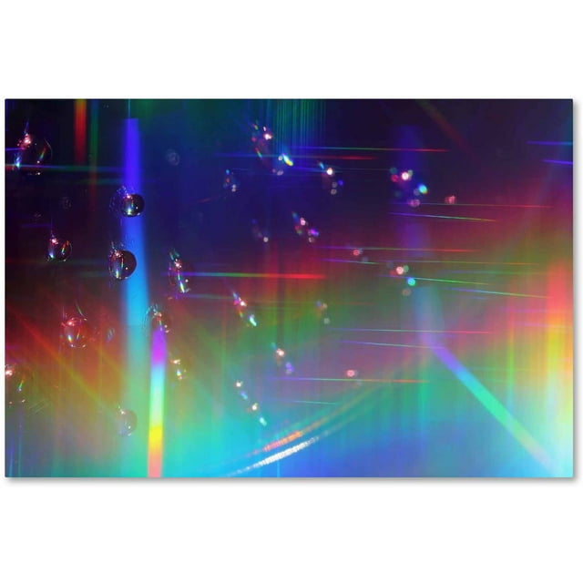Trademark Fine Art "Rainbow Logistics III" Canvas Art by Beata Czyzowska Young