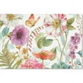 thumbnail image 1 of Trademark Fine Art Lisa Audit Rainbow Seeds Flowers I Canvas Wall Art - 12x19, 1 of 3
