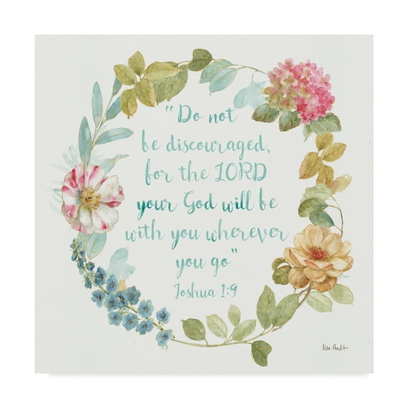 Trademark Fine Art 'Rainbow Seeds Proverb III' Canvas Art by Lisa Audit