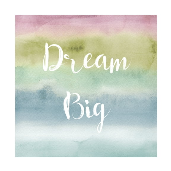 Trademark Fine Art "Rainbow Seeds XIV Cool Dream" Canvas Art by Lisa Audit