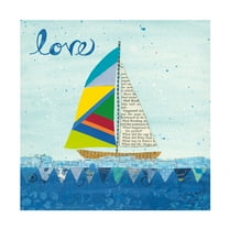 Trademark Fine Art 'Rainbow Spinnakers I' Canvas Art by Courtney Prahl