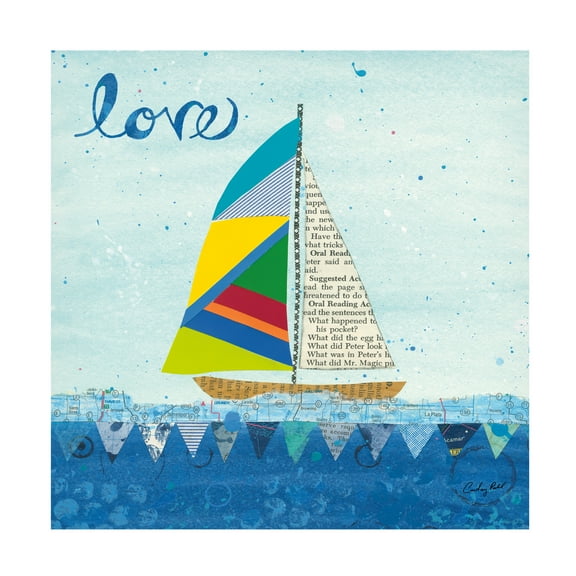 Trademark Fine Art 'Rainbow Spinnakers I' Canvas Art by Courtney Prahl