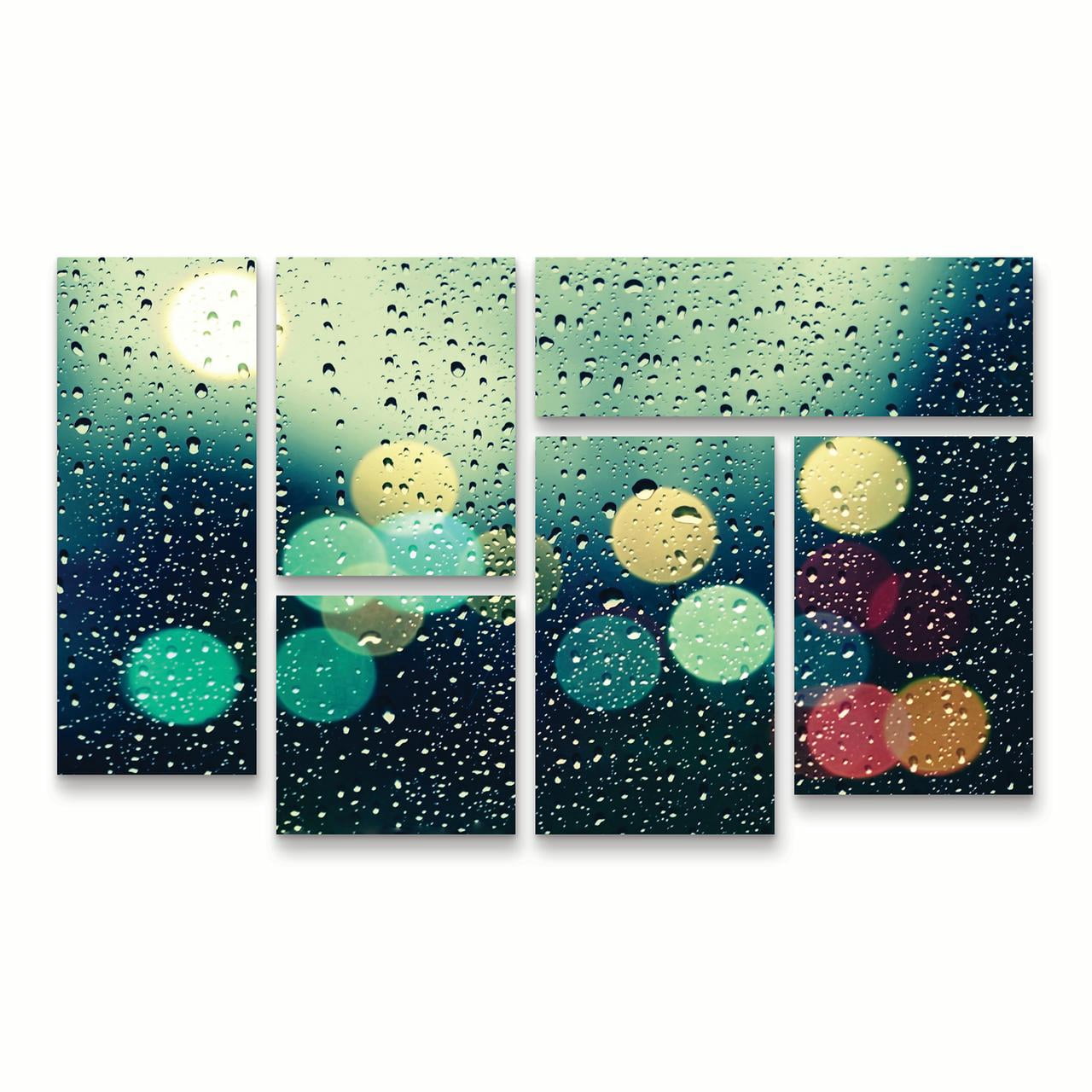 Trademark Fine Art 'Rainy City' Canvas Art by Beata Czyzowska Young