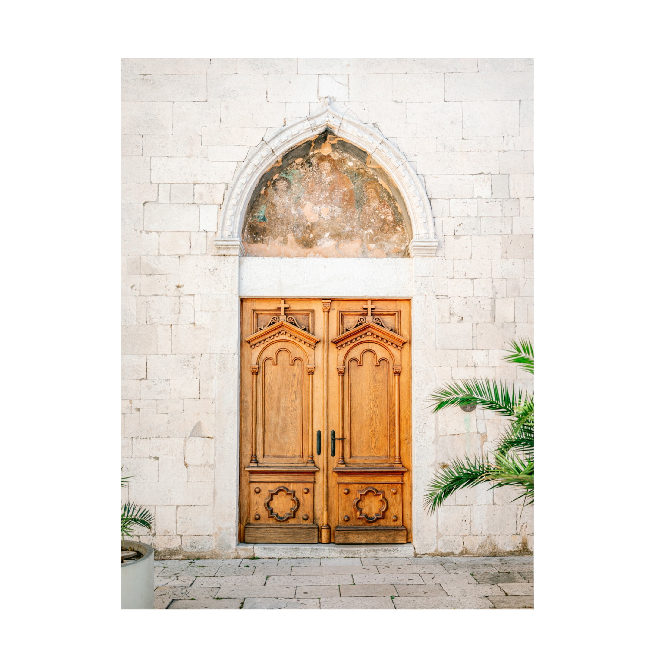 Trademark Fine Art Raisa Zwart Croatian Door Canvas Wall Art