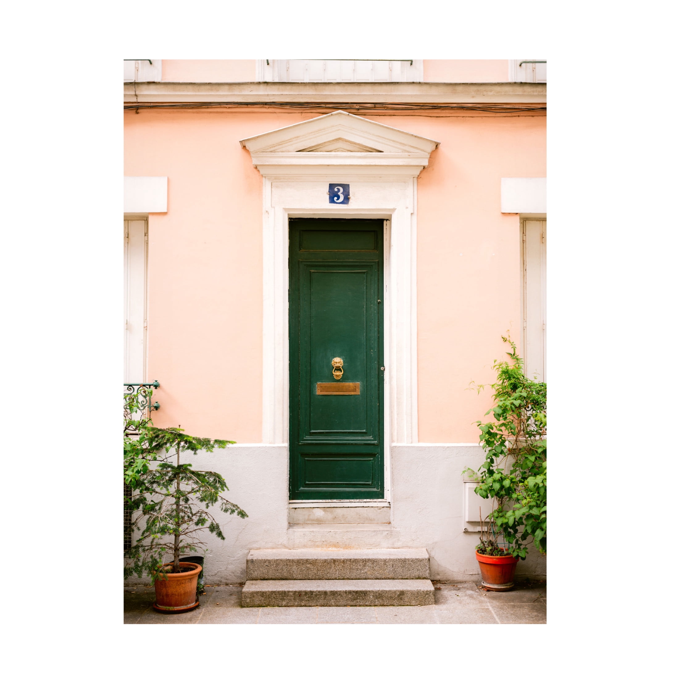 Trademark Fine Art Raisa Zwart  Rue de Cremieux number 3 Paris Canvas Wall Art