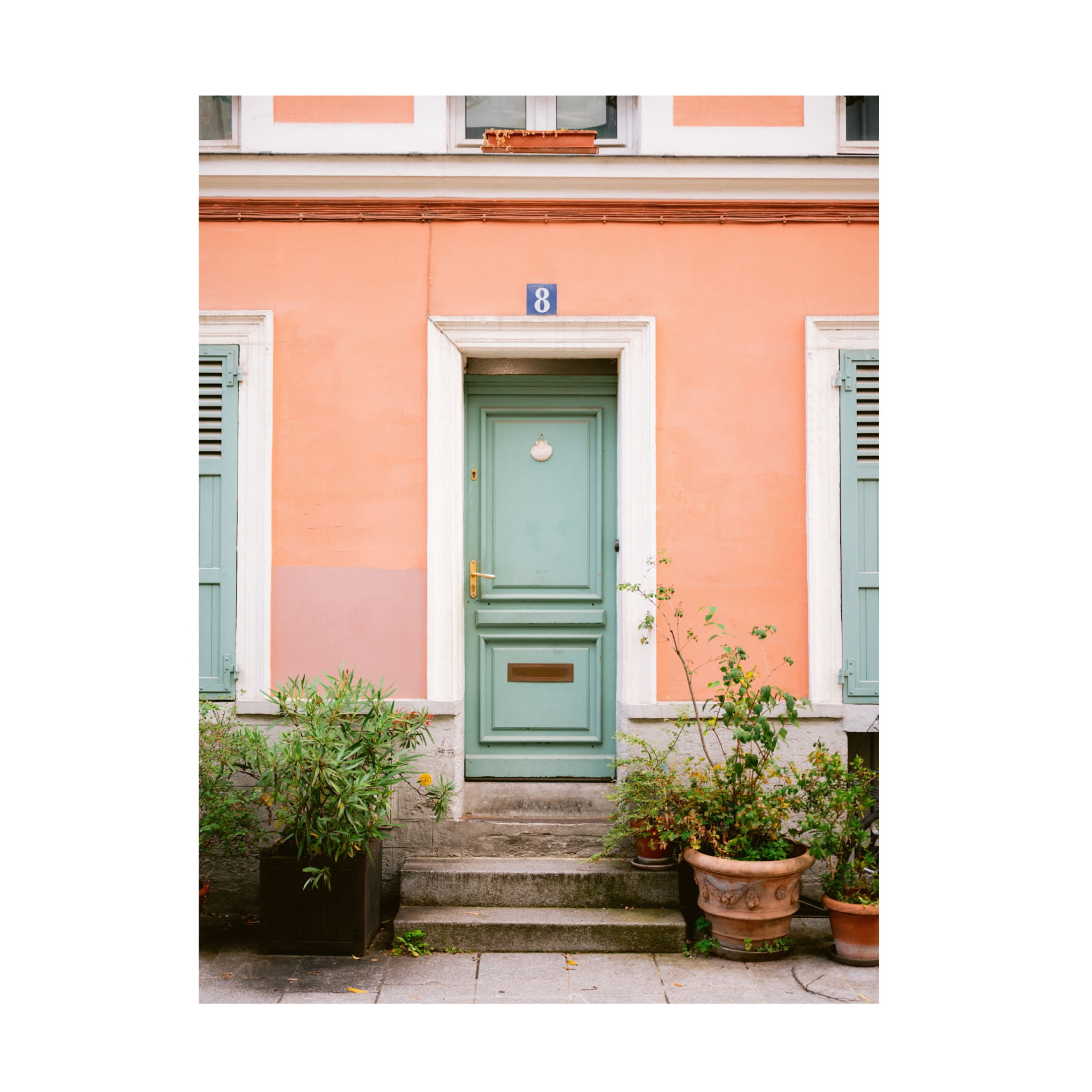 Trademark Fine Art Raisa Zwart Rue de Cremieux number 8 Paris Canvas Wall Art