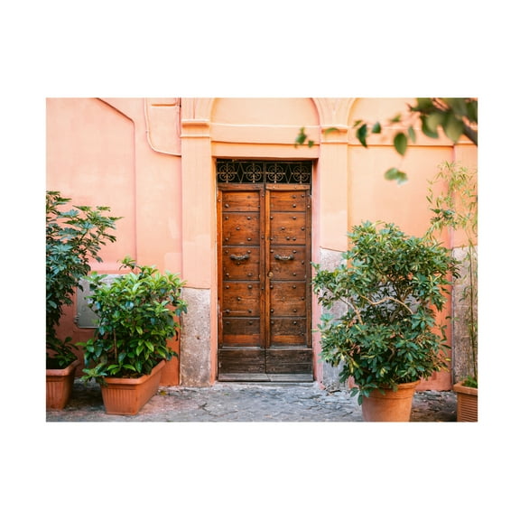Trademark Fine Art Raisa Zwart  The Trastevere door Canvas Wall Art