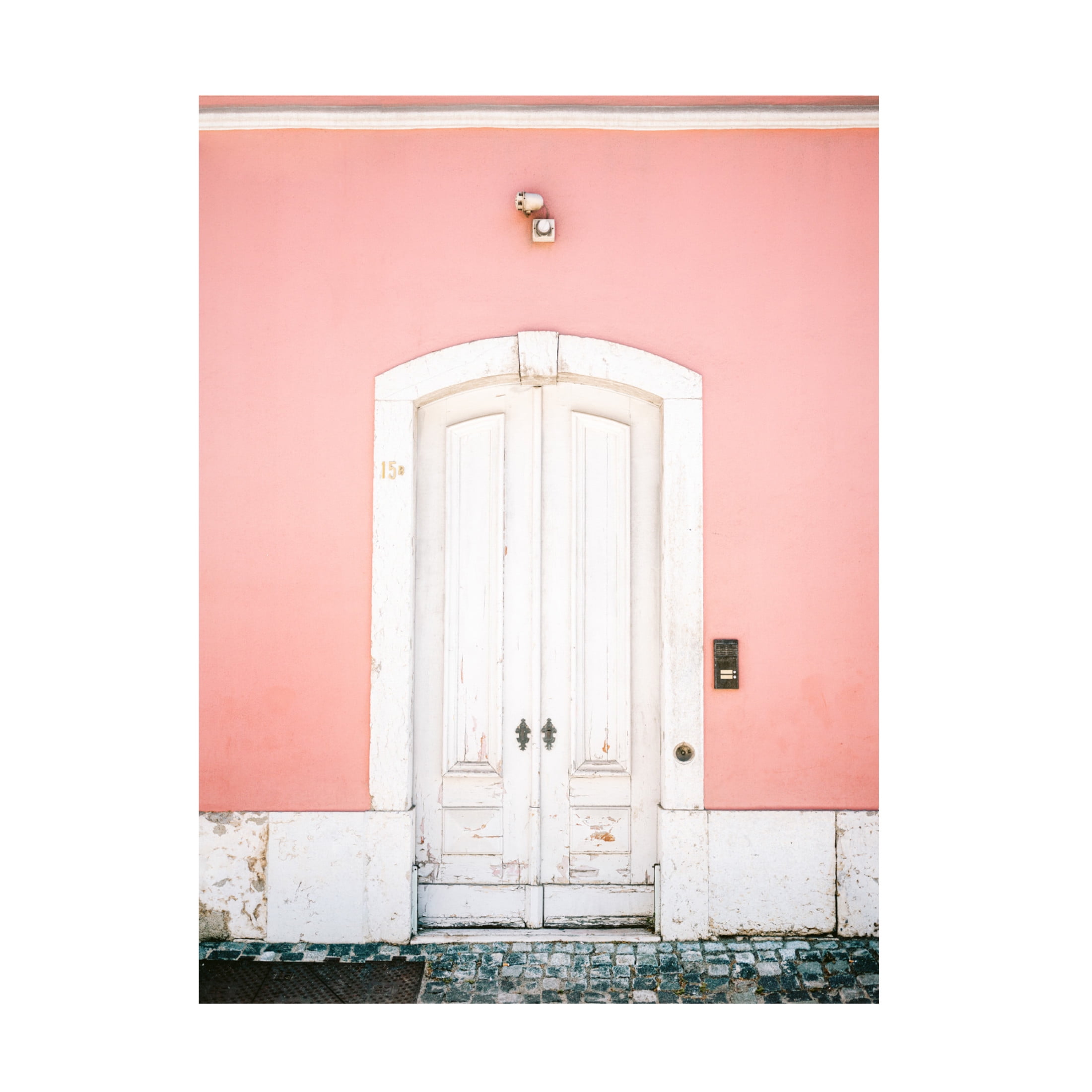Trademark Fine Art Raisa Zwart The white door Lisbon Canvas Wall Art