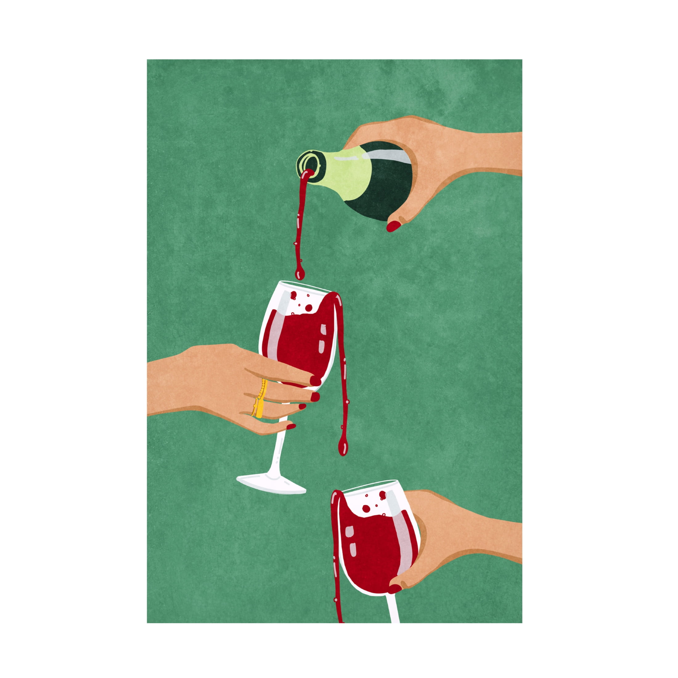 Trademark Fine Art Raissa Oltmanns  Cheers Girls Canvas Wall Art