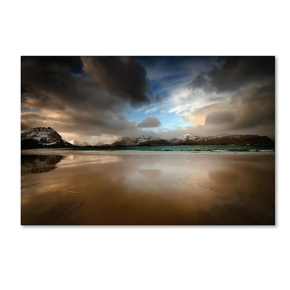 Trademark Fine Art "Ramberg Beach" Canvas Art by Philippe Sainte-Laudy