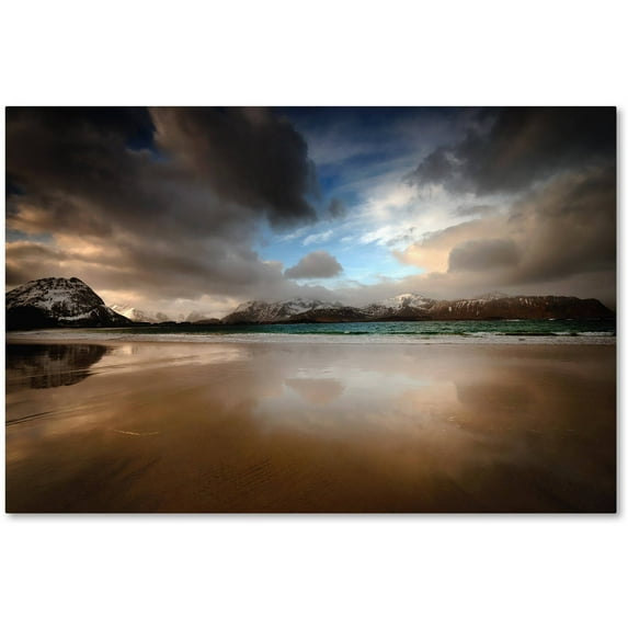 Trademark Fine Art "Ramberg Beach" Canvas Art by Philippe Sainte-Laudy