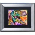 thumbnail image 1 of Trademark Fine Art "Raptor" Canvas Art by Dean Russo, Black Matte, Silver Frame, 1 of 4