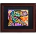 thumbnail image 1 of Trademark Fine Art "Raptor" Canvas Art by Dean Russo, Black Matte, Wood Frame, 1 of 1