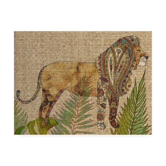 Trademark Fine Art 'Rattan Jungle I' Canvas Art by Chariklia Zarris