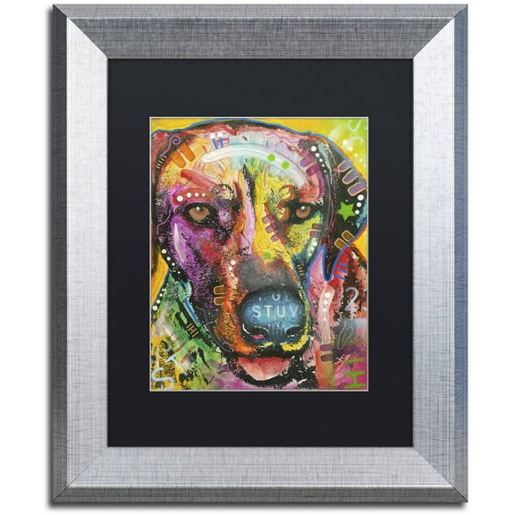 Trademark Fine Art "Ready to go" Canvas Art by Dean Russo, Black Matte, Silver Frame