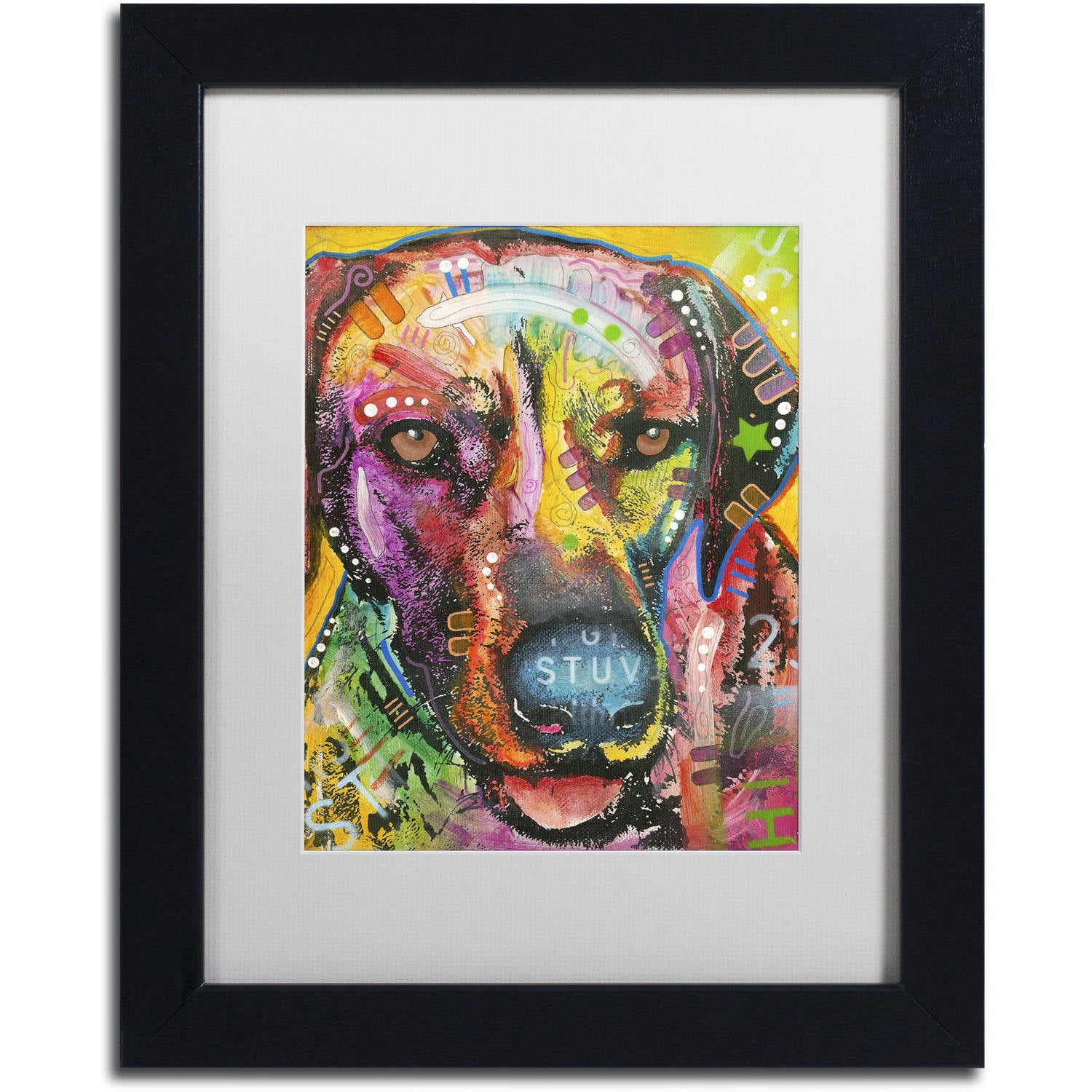 Trademark Fine Art "Ready to go" Canvas Art by Dean Russo, White Matte, Black Frame