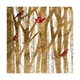 thumbnail image 1 of Trademark Fine Art 'Red Bird Christmas I' Canvas Art by Studio W, 1 of 3