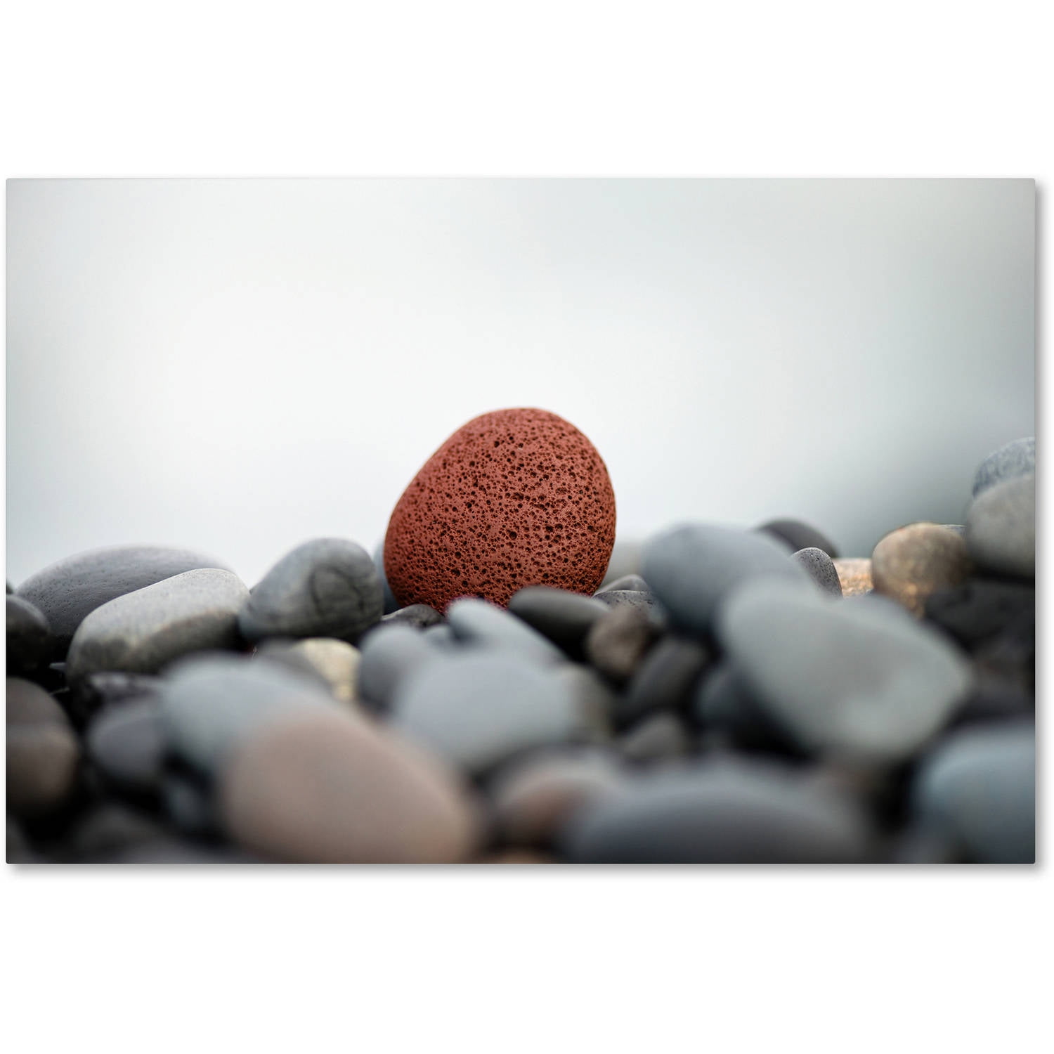 Trademark Fine Art "Red Stone" Canvas Art by Philippe Sainte-Laudy