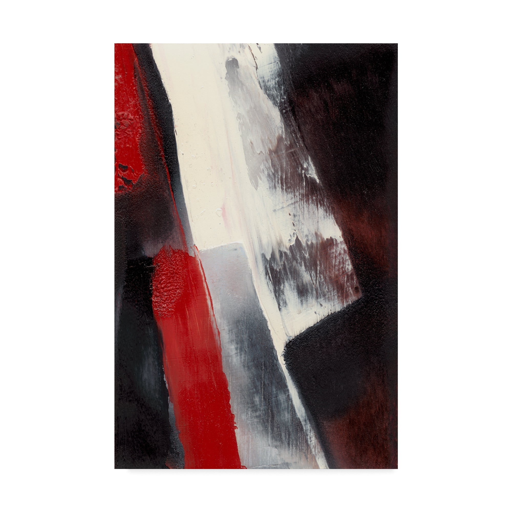 Trademark Fine Art 'Red Streak I' Canvas Art by Sharon Gordon