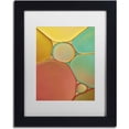 thumbnail image 1 of Trademark Fine Art 'Red Yellow and Green Drops' Canvas Art by Cora Niele, White Matte, Black Frame, 1 of 1