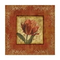 thumbnail image 1 of Trademark Fine Art 'Red and Gold Flower I' Canvas Art by Lisa Audit, 1 of 3