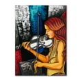 thumbnail image 1 of Trademark Fine Art 'Redhead Violinist' Canvas Art by Victoria Mio, 1 of 3