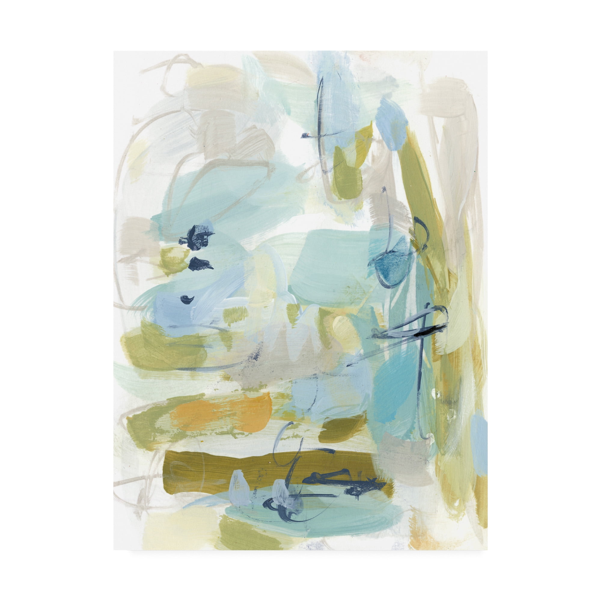 Trademark Fine Art 'Reflecting Abstract' Canvas Art by Christina Long