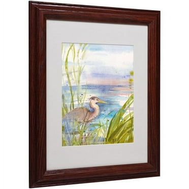Trademark Fine Art "Reflection" Matted Framed Art by Sheila Golden