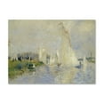 thumbnail image 1 of Trademark Fine Art "Regatta at Argenteuil" 1874 Canvas Art by Pierre-Auguste Renoir, 1 of 1