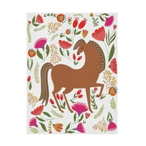 Trademark Fine Art Regina Moore Folk Prancing Light II Canvas Wall Art