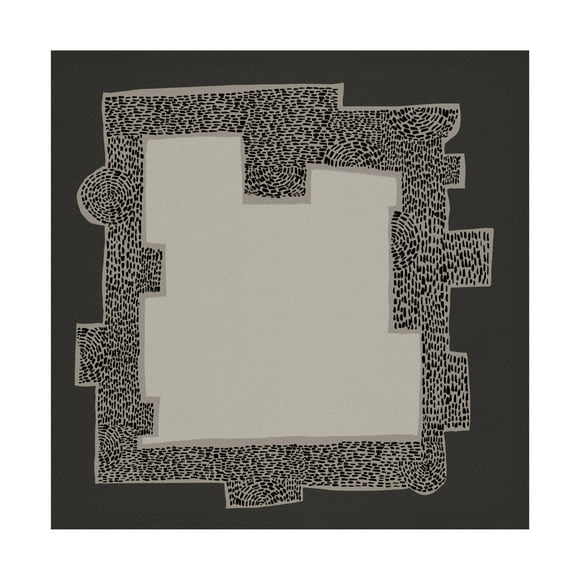 Trademark Fine Art Regina Moore  Neutral Stack II Canvas Wall Art