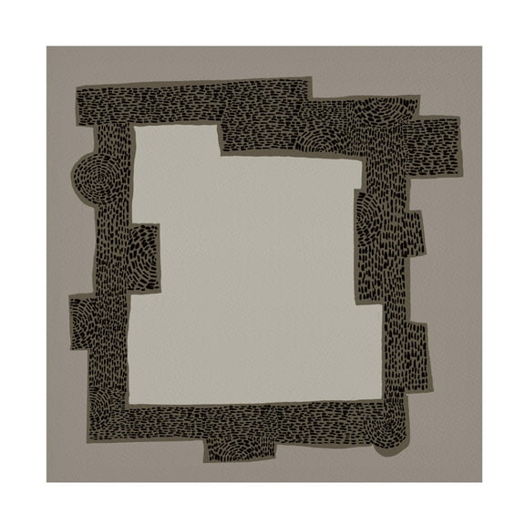 Trademark Fine Art Regina Moore  Neutral Stack III Canvas Wall Art