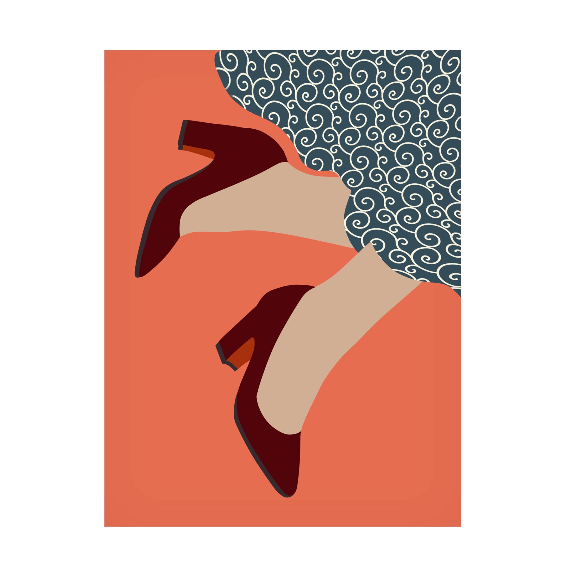 Trademark Fine Art Regina Moore Shoe Love III Canvas Wall Art