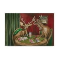 thumbnail image 1 of Trademark Fine Art 'Reindeer Games' Canvas Art by Charlsie Kelly, 1 of 3