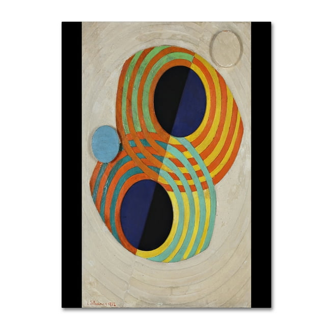 Trademark Fine Art 'Relief Rythms' Canvas Art by Robert Delaunay
