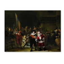 Trademark Fine Art 'Rembrandt-Night Watch' Canvas Art by Ed Wheeler