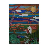 Trademark Fine Art 'Remembranzas' Canvas Art by Oscar Ortiz