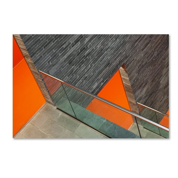 Trademark Fine Art 'Repeat The Orange' Canvas Art by Jeroen Van De
