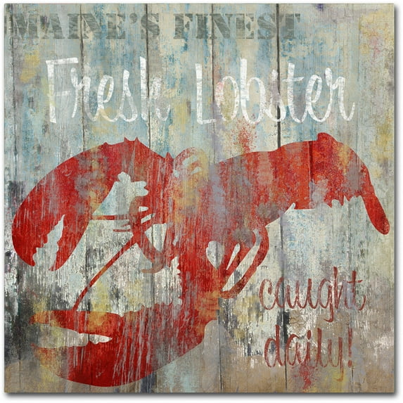 Trademark Fine Art "Restaurant Seafood III" Canvas Art by Color Bakery