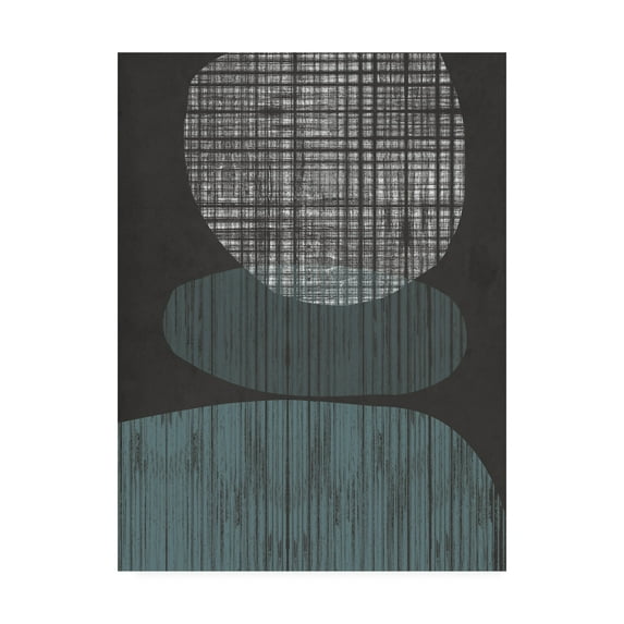 Trademark Fine Art 'Resting Shapes I' Canvas Art by Jennifer Goldberger