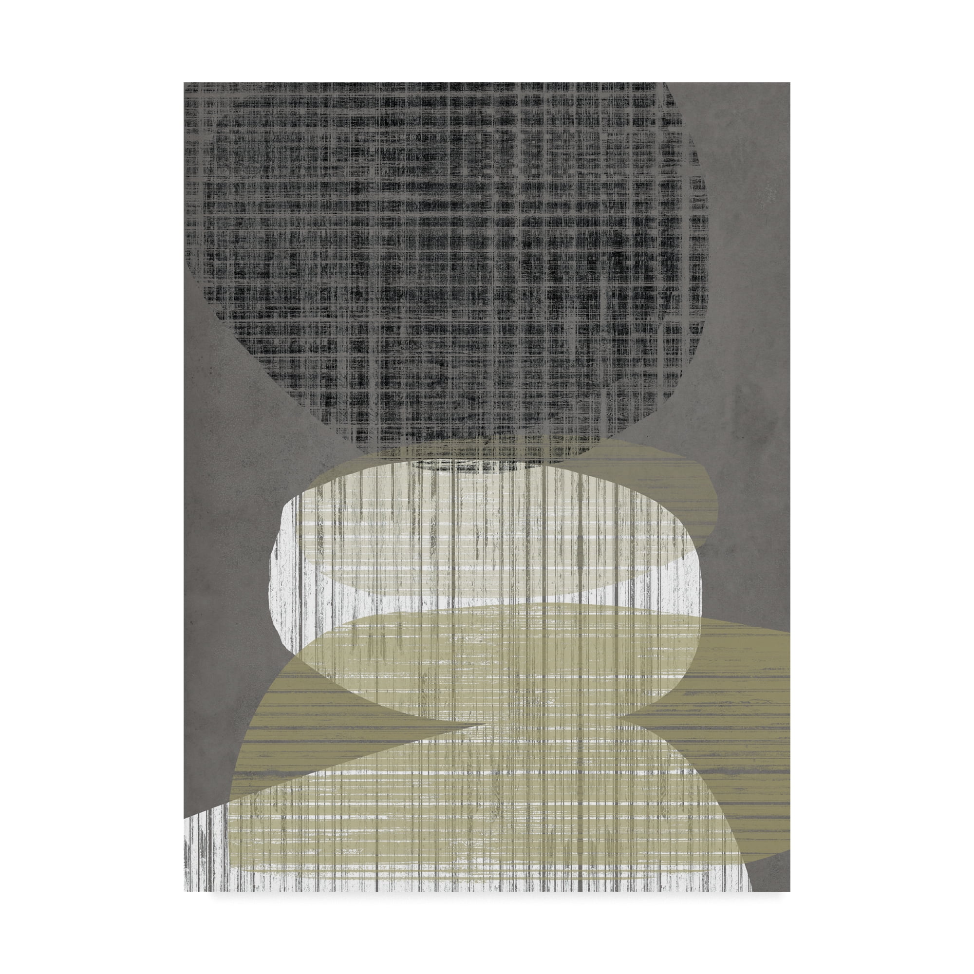 Trademark Fine Art 'Resting Shapes IV' Canvas Art by Jennifer Goldberger