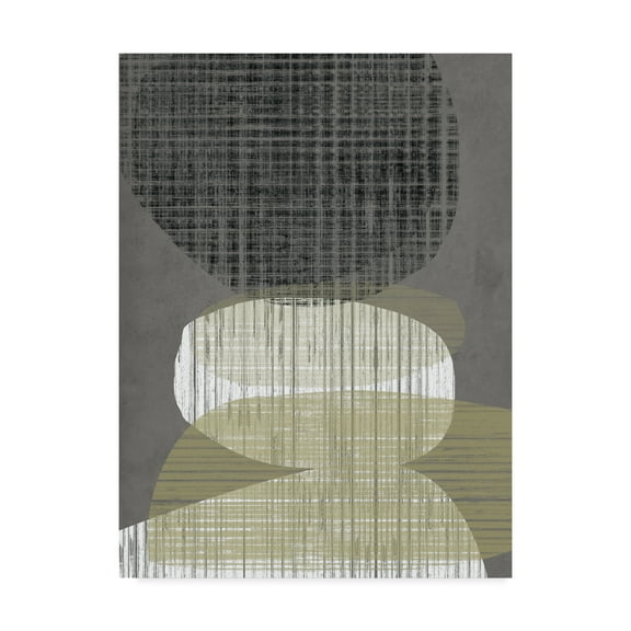 Trademark Fine Art 'Resting Shapes IV' Canvas Art by Jennifer Goldberger