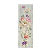 Trademark Fine Art 'Retro Floral I' Canvas Art by Silvia Vassileva